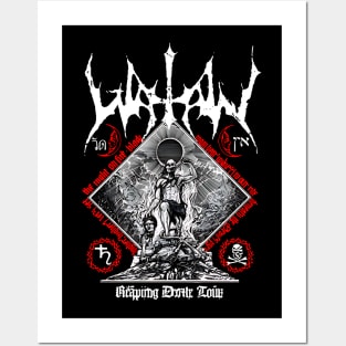WATAIN  REAPING DEATH TOUR Posters and Art